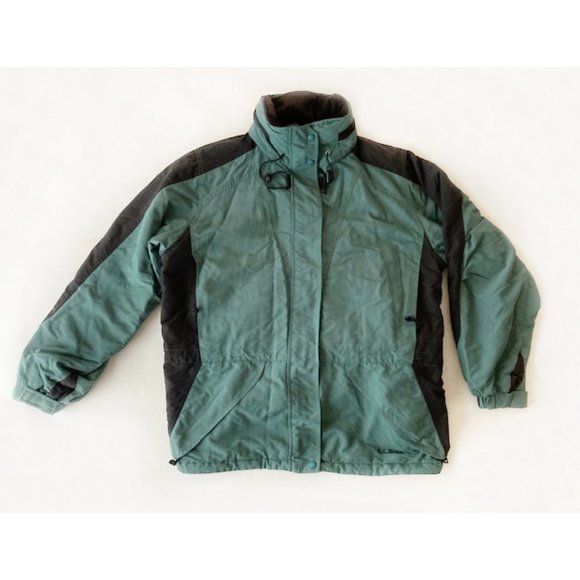 L.L. Bean Jackets & Blazers - LL Bean Womens Vintage Green Thinsulate Winter Jacket Reg Extra Large